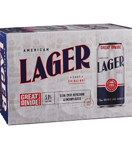 GREAT DIVIDE AMERICAN LAGER