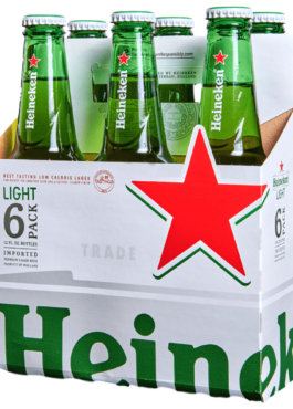 HEINEKEN LIGHT BTLS 6PK