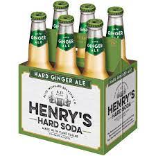 HENRY'S GINGERALE BTLS 6PK