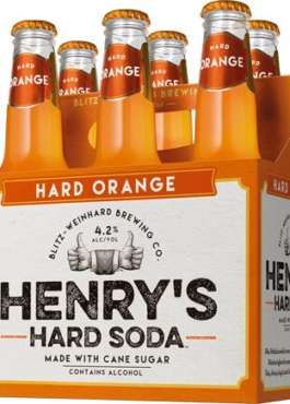 HENRY'S HARD SODA BTLS 6PK