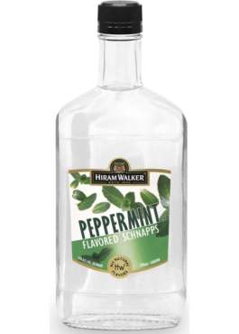HIRAM WALKER PEPPERMINT 90P 750ML
