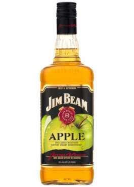 JIM BEAM APL STRGHT WHSKY 750ML