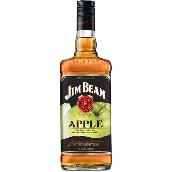 JIM BEAM APPLE STRT BRBN 1.75L