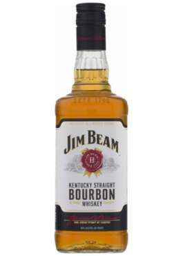 JIM BEAM WHT BOURBON 750ML