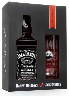 JACK DANIELS GIFT PACK 750ML