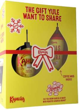 KAHLUA COFFEE GIFT SET 750ML