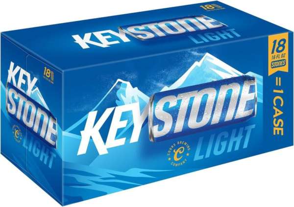KEYSTONE LIGHT 18PK