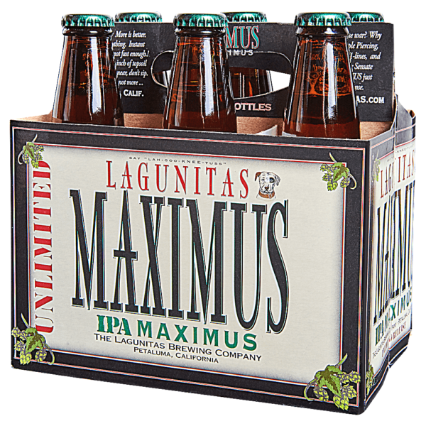 LAGUNITAS MAXIMUS BTLS 6PK
