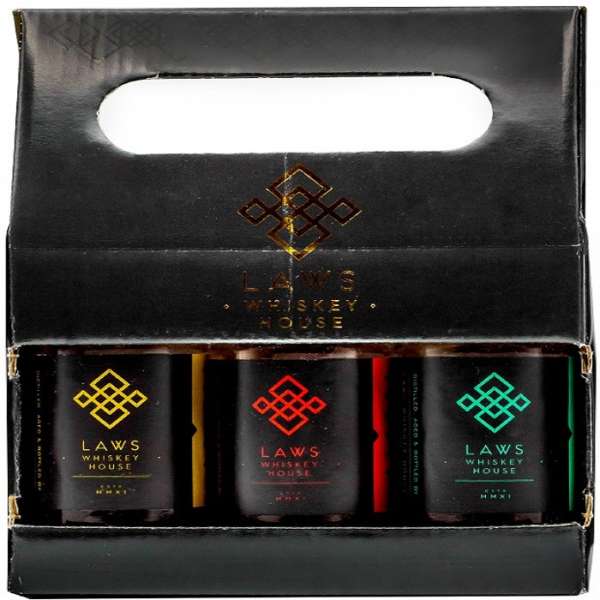 LAWS BRBN/RYE/WHEAT  3PK