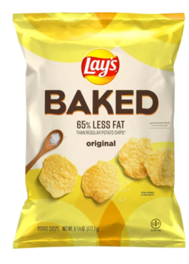 LAYS OVEN BAKED CHIPS 1.1 8OZ