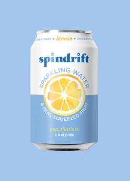 LEMON SPARKLING LEMONADE 355ML
