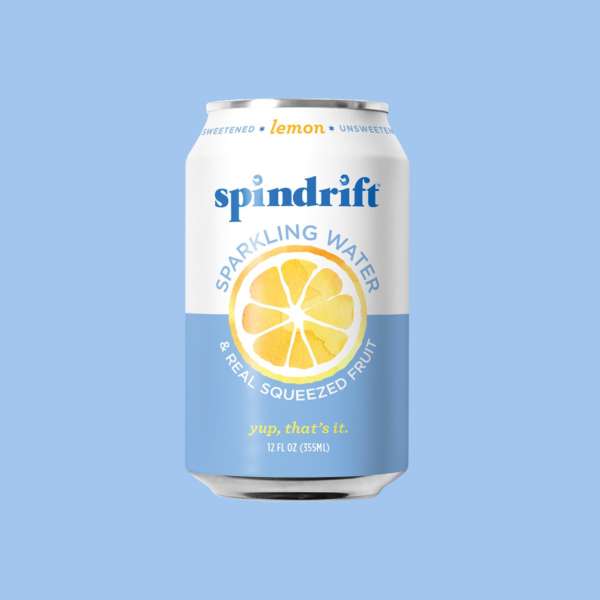 LEMON SPARKLING LEMONADE 355ML