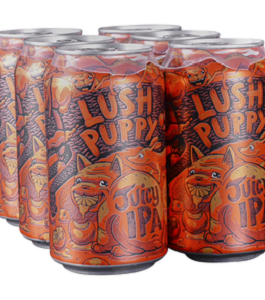 LUSH PUPPY JUICY IPA 6PK CANS