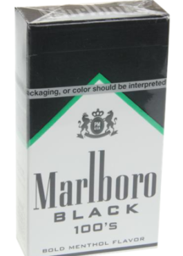 MARLBORO BLACK MENTHOL 100'S