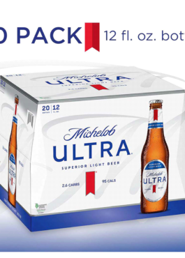 MICHELOB ULTRA LT 12OZ BTLS 20PK