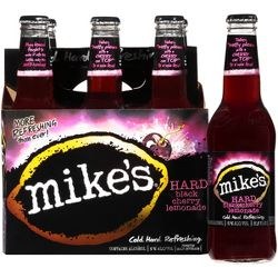 MIKES HARD BLACK CHERRY BTLS 12OZ 6PK