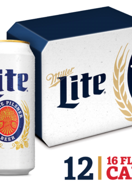 MILLER LITE 16OZ CN 12PK