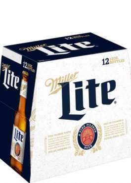 MILLER LITE BTLS 12PK