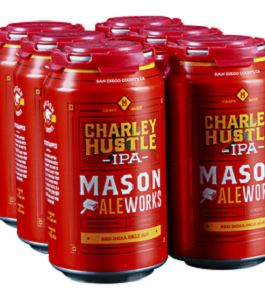 MASON ALE Charley Hustle Red IPA 6pk Cans