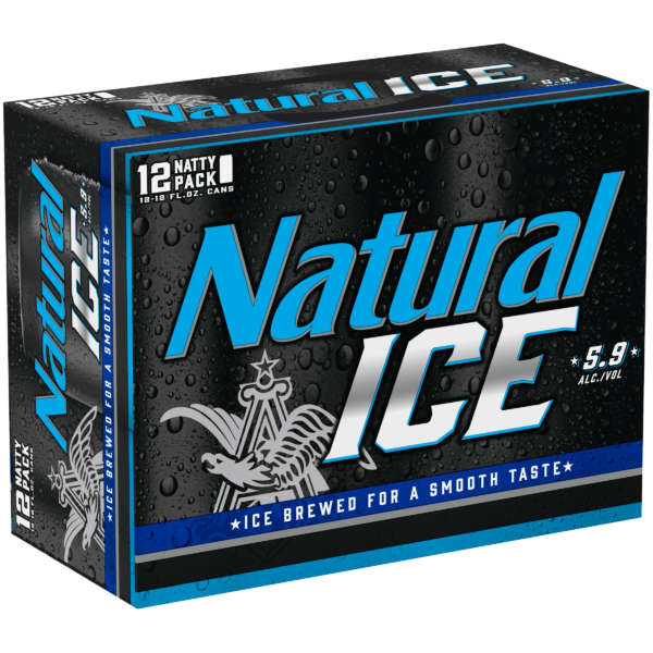 NATURAL ICE 12OZ CN 12PK