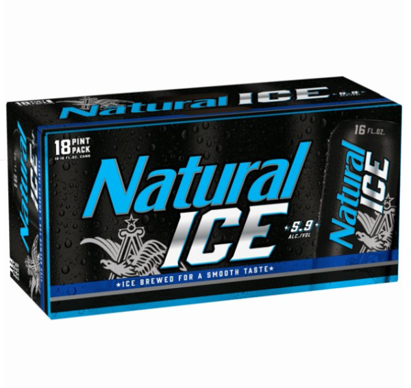 NATURAL ICE CN 18PK