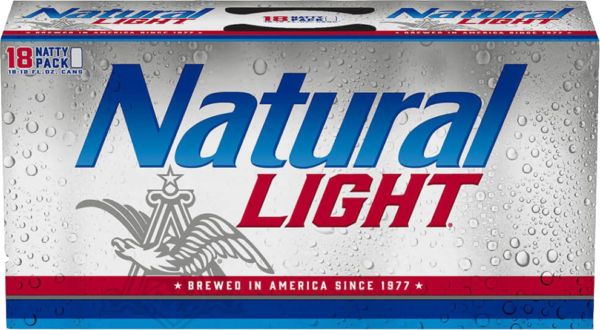 NATURAL LIGHT CN 18PK