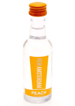 NEW AMSTERDAM VODKA PEACH 50ML