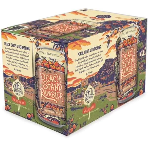 ODELL PEACH STAND RUMBLER CN 6PK