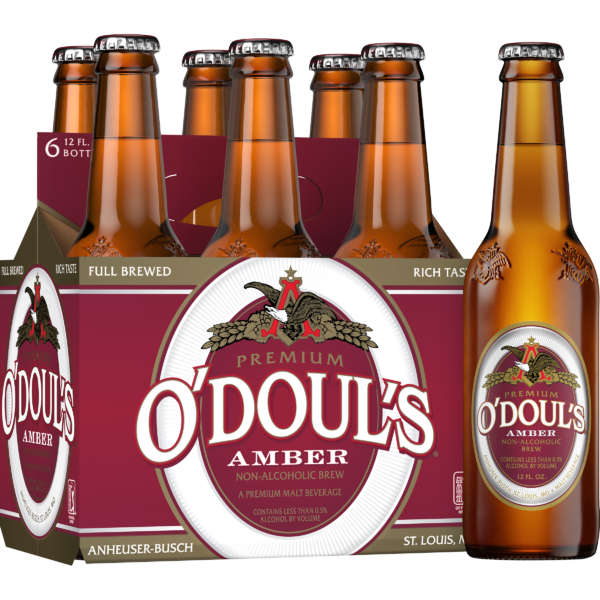 ODOULS AMBER NA 6PK 12OZ BTLS
