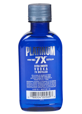 PLATINUM 7X VODKA 100ML