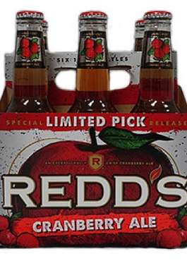 REDDS CRANBERRY ALE 6PK