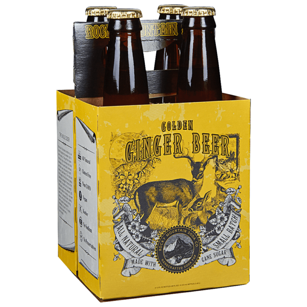 ROCKY MOUNTAIN GINGER BEER 4PK