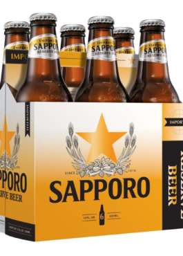 SAPPORO RESERVE 6PK