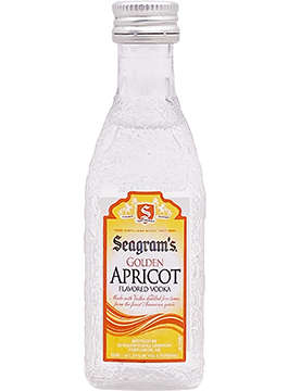 SEAGRAMS APRICOT VODKA 50ML