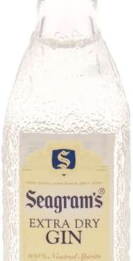 SEAGRAMS EXTRA DRY GIN 50ML