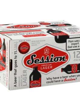 SESSION LAGER 12PK