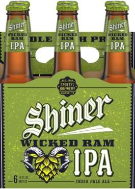 SHINER WICKED RAM IPA 6PK