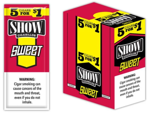 SHOW CIGARILLOS SWEET 5 FOR 1