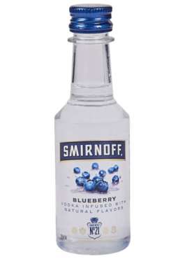 SMIRNOFF BLUEBERRY 50ML