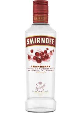 SMIRNOFF CRANBERRY 375ML