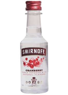 SMIRNOFF CRANBERRY 50ML