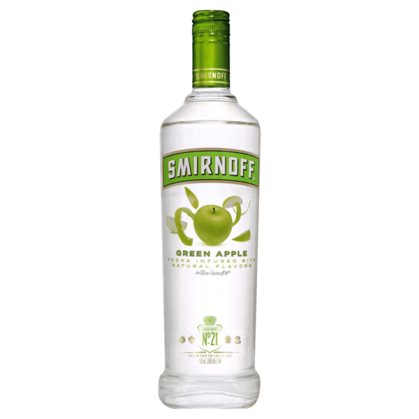 SMIRNOFF GREEN APPLE 750ML