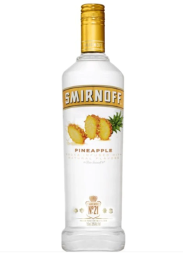 SMIRNOFF PINEAPPLE 750ML