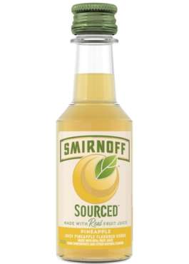 SMIRNOFF PINEAPPLE SOURCED 50ML