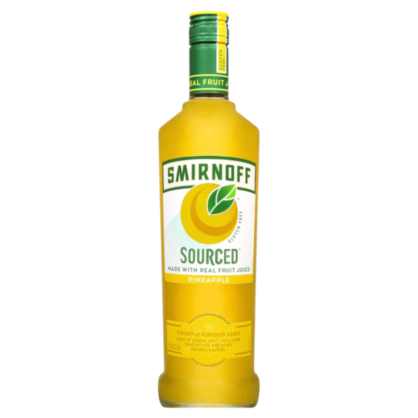 SMIRNOFF PINEAPPLE SOURCED 750ML
