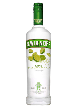 SMIRNOFF VODKA LIME 750ML
