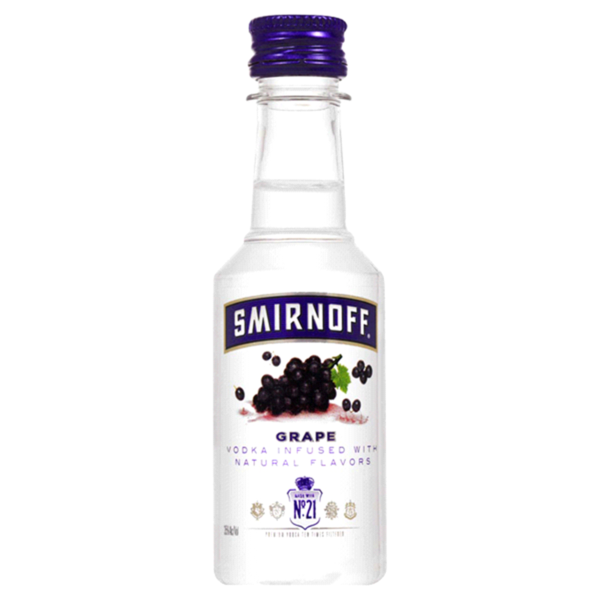 SMIRNOFF WHITE GRAPE 50ML