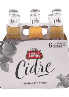 STELLA ARTOIS CIDRE BTLS 6PK