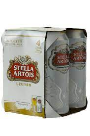 STELLA ARTOIS CN 4PK