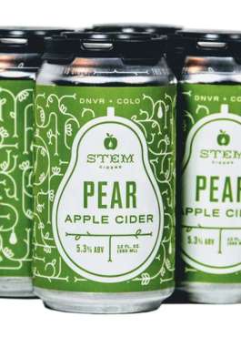 STEM PEAR APPL CIDER 4PK